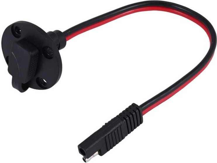 SAE-Anschluss - SAE-Steckdosen-Seitenwandanschluss, Solarwetterfest SAE-Schnellkupplungs-Solarpanelmontage, 12AWG SAE-Ka...