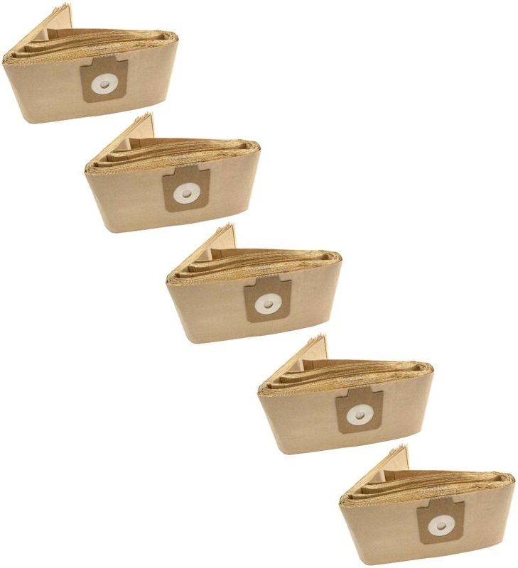 50x Staubbeutel kompatibel mit Nilfisk-Alto 130, 115, 950, 135, 140 7015 040 Staubsauger - Papier, 95,5cm x 17cm Sandfar...