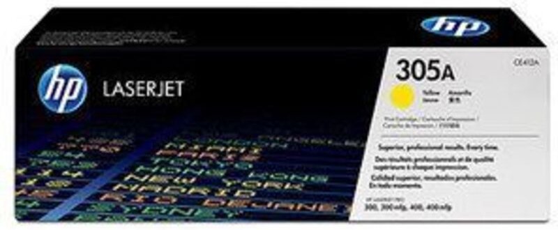 Toner Originalzubehör 305A ca. 2.600 Seiten gelb