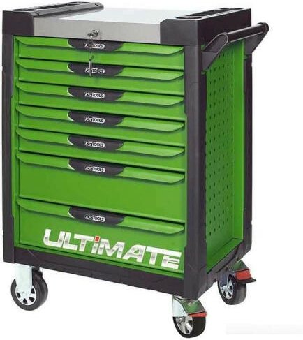 KS TOOLS Ultimate Servant - Grün - 7 Schubladen - 817.0007