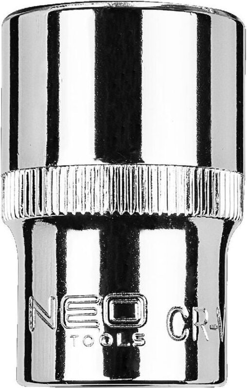 NEO 1/2" Sechskant-Steckschlüssel, 27 mm – langlebiger Chrom-Vanadium-Stahl