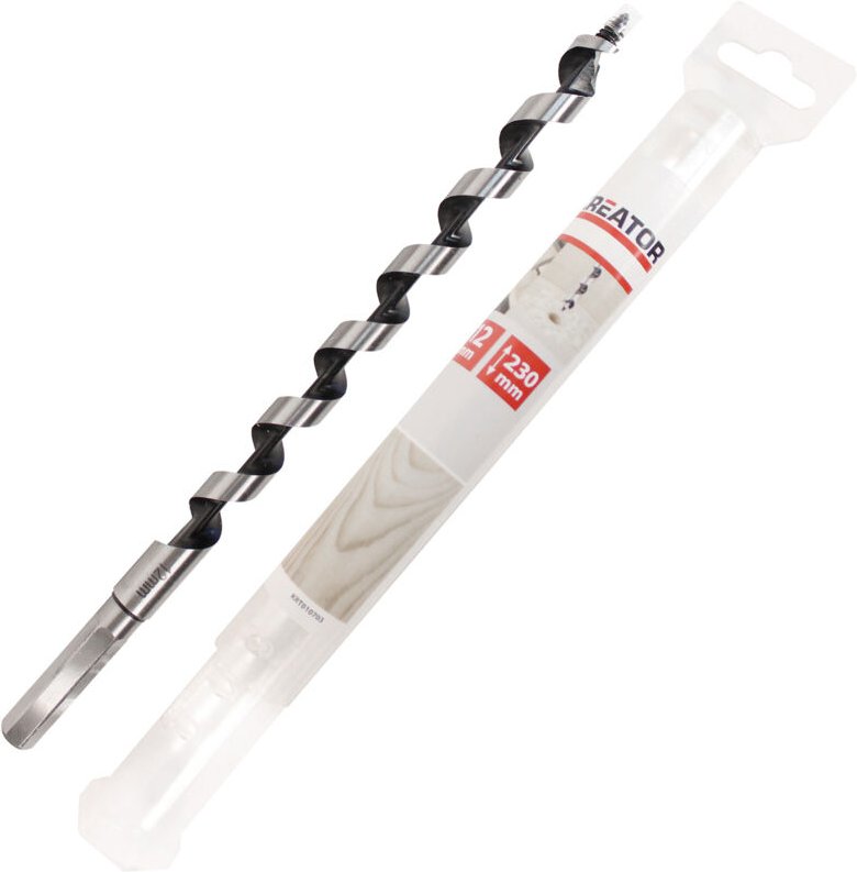 Einspiral-Holzbohrer Ø 12x230mm Kreator