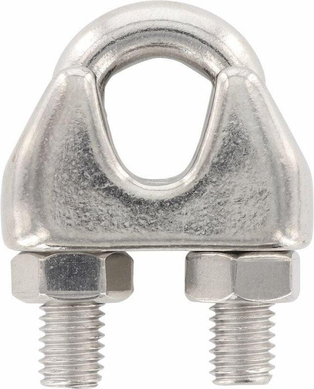 No Brand - Bügelklemme Drahtseilklemme Seilklemme für Drahtseil ø 10 mm DIN741 Edelstahl A4