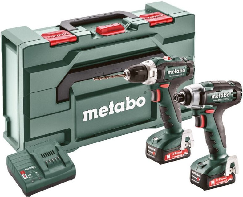 Metabo - Combo Set 2.7.1 12 v Akku-Bohrschrauber bs + Akku-Schlagschrauber ssd