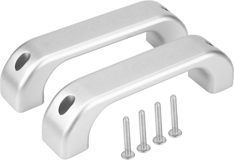 Zoternen - Auto-Innenraum-Türgriffverkleidung aus Aluminiumlegierung und Chrom für Land Rover Defender 110 90 2007–2016