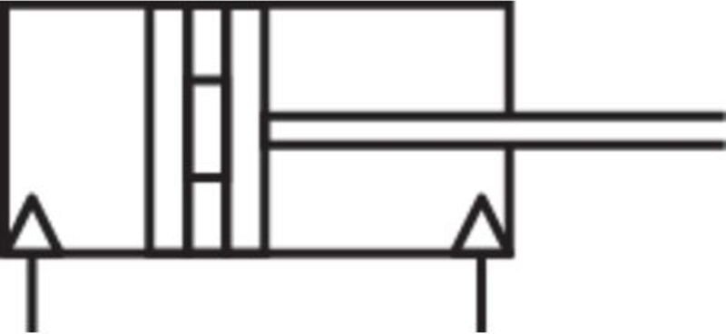 Imi Norgren RM/8020/M/40 Rundzylinder Hublänge: 40 mm 1 St.
