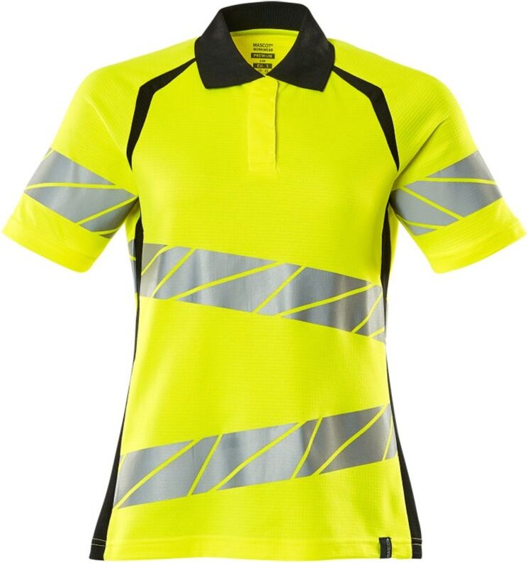Mascot Damen-Polo-shirt 19093-771-1709 Gr. L hi-vis gelb/schwarz