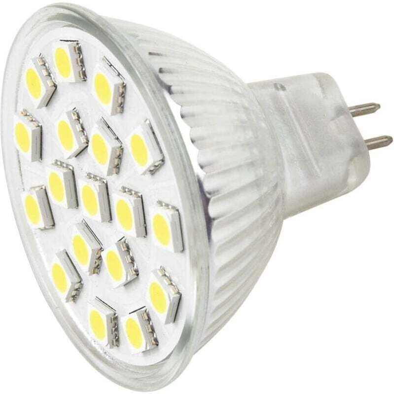 Ymyny - LED-Strahler 5 w 12 v smd Mr16 Warmweißes Licht 450 Lumen Gu5.3 – –Kaltweiß –