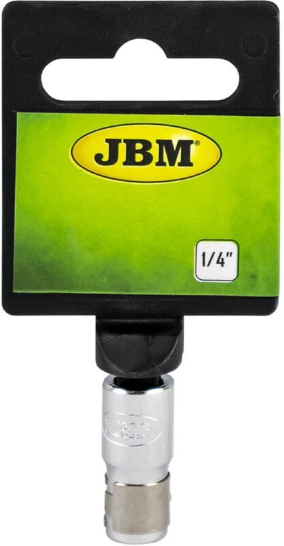 SECHSKANTKOPF-ADAPTER. 1/4 "x 6 mm. Chrom JBM13652