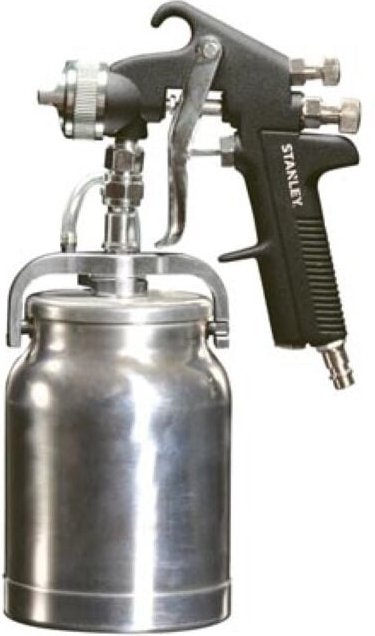 Stanley - Professionelle pneumatische Spritzpistole 1,8 mm, Fassungsvermögen 1 l, 300 L/min, 4 bar