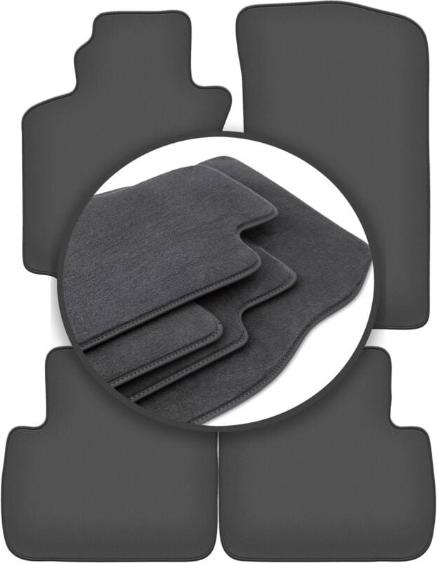 Premium-Fußmatten für: Toyota Avensis I T22 Limousine, Kombi, Liftback, Fließheck (1997-2003)