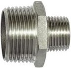 Riegler Doppelgewindenippel, red., Sechskant, R 1, R 3/4, ES 1.4408
