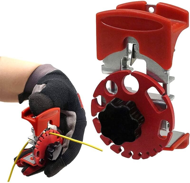 Aougo - Elektrische Kabelabisoliermaschine – Multifunktionale manuelle Kupfer-Abisoliermaschine, handgehalten mit einste...