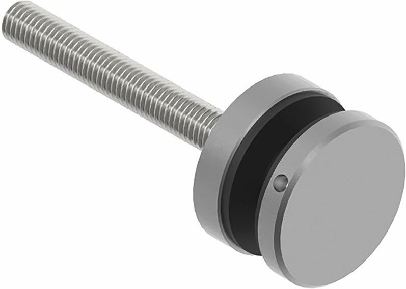 Glaspunkthalter für 8 - 18 mm Glas, ø 40 mm, Edelstahl V2A