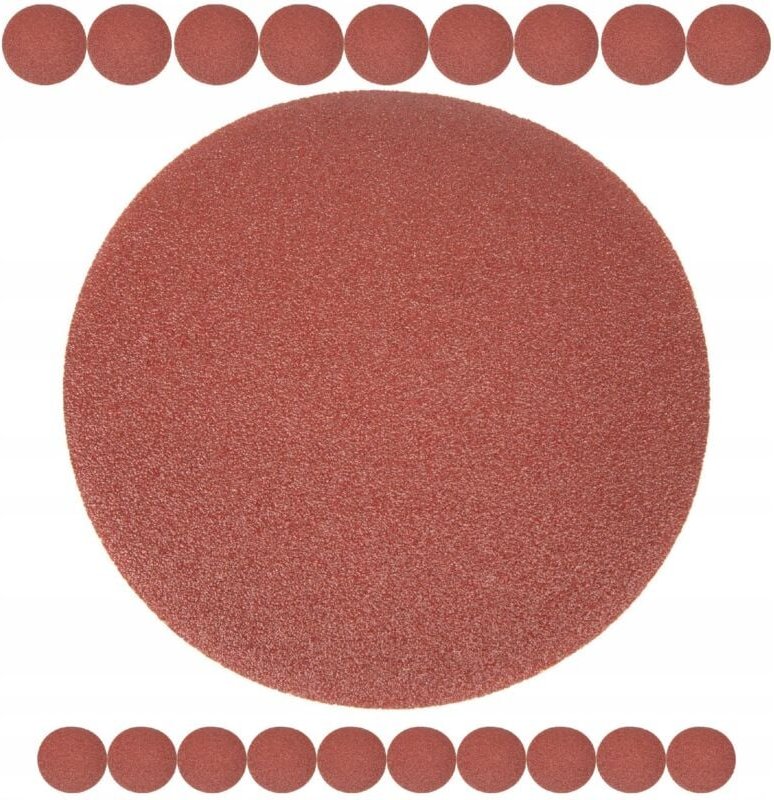 Klett-Schleifpapierscheibe 125mm P40 für Schleifer-Set 20-tlg