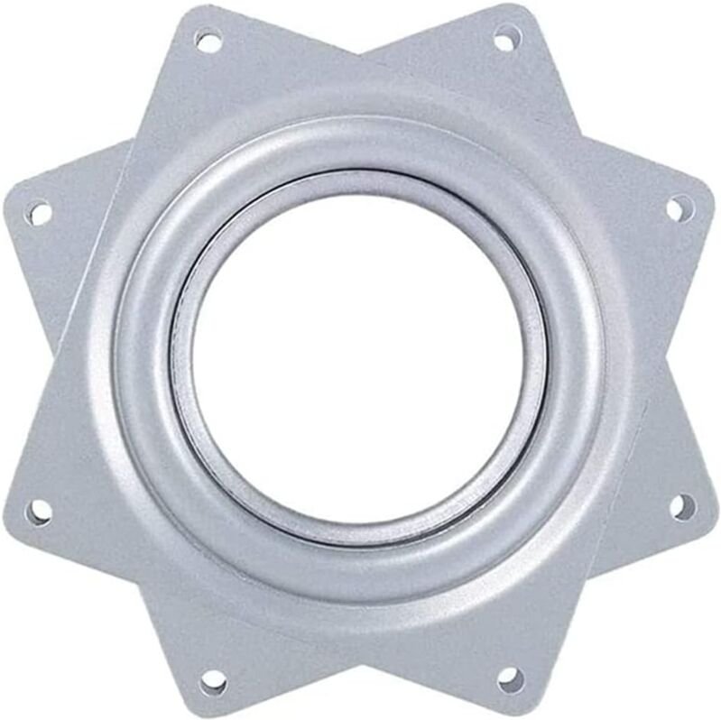 Kugelgelagertes Drehtablett, Drehplatte, Drehsockel, 360 drehbares Tablett, quadratisches Metalldrehgelenk, drehbare Boo...