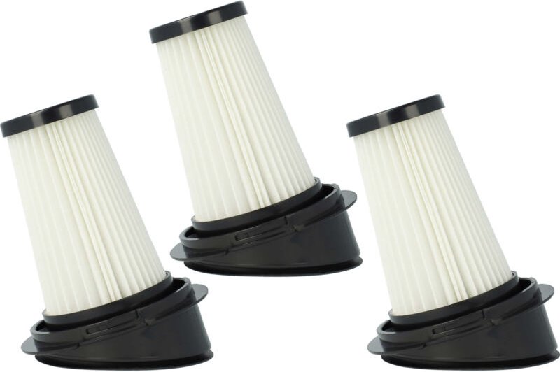 3x Staubsaugerfilter kompatibel mit Tefal TY6541KM, TY6543RH, TY6547KM Staubsauger - hepa Filter - Vhbw