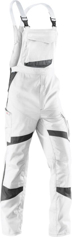 Kübler Latzhose activiq 3250 weiß/anthrazit Gr. 48