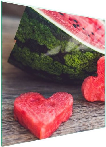 GLASSCHUTZPLATTE FÜR HERD 50x52 WASSERMELONE