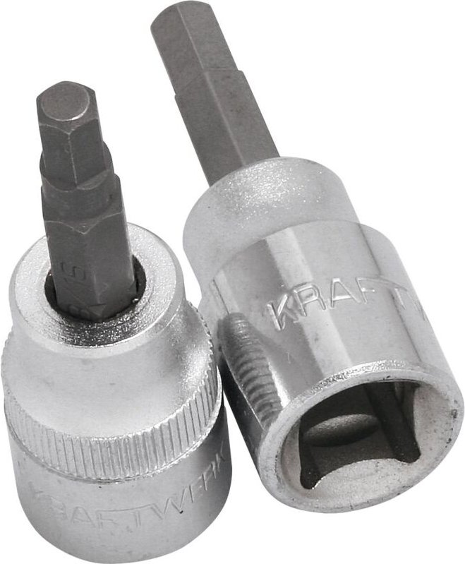 Kraftwerk - 1/2' InnenSechskant-Bit-Stecknuss 6 mm