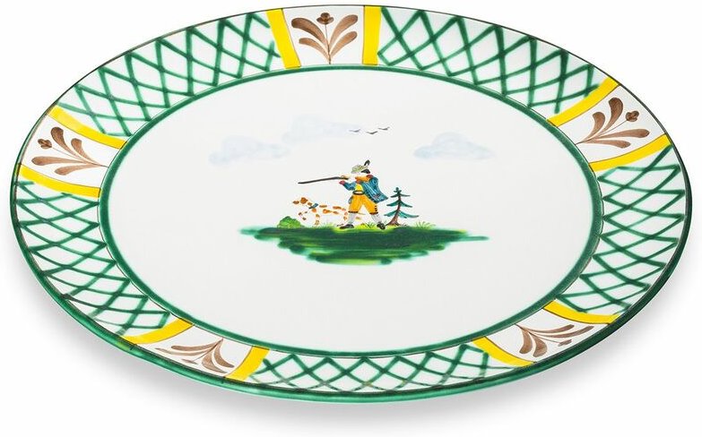 Gmundner Keramik - Jagd, Platzteller Cup (ø 32cm)