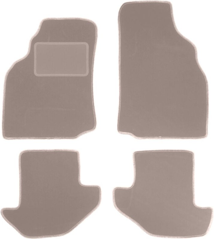 Beige Veloursmatten für: Ford Puma Coupé (1997-2001)