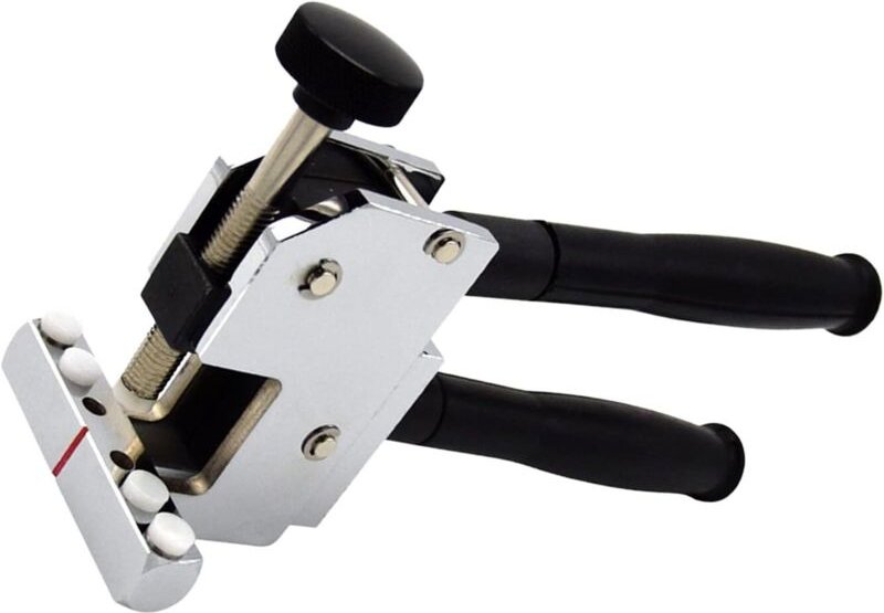 Handwerkzeug zum Fliesenschneiden, robuste professionelle Buntglaszange, manuelle Glasbrechzange mit verstellbarer Schra...