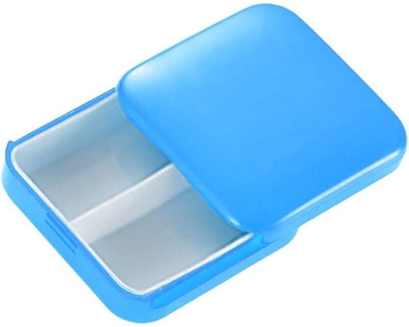 KZQ - Portapillole portapillole portatile, mini portapillole in plastica, portapillole, utilizzato per conservare vitami...