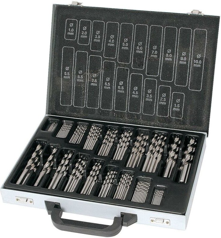 170-t.Spiralbohrer-Magazin HSS-G 1-10 mm