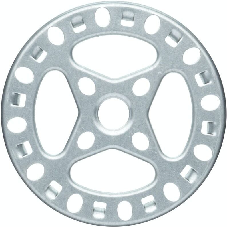 KitchenCraft Reduzierring für Gasherd, verzinkter Stahl, 12 cm