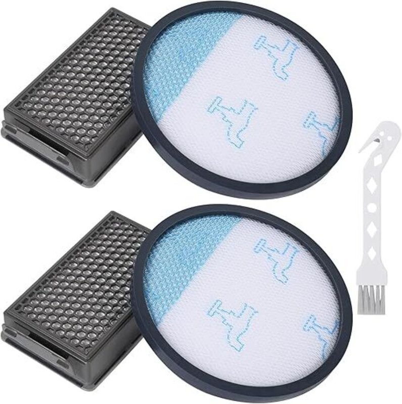 2 Filter-Ersatzset für Staubsauger Rowenta Compact Power XXL. Ersetzt Teil ZR78000 RO4811EA RO4825EA RO4853EA RO4855EA.