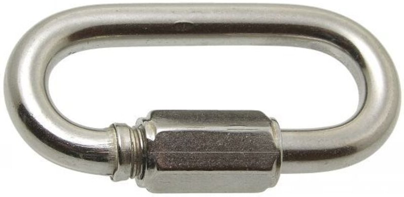 Schraubglied - Edelstahl A4 Ø8 - Packung mit 5