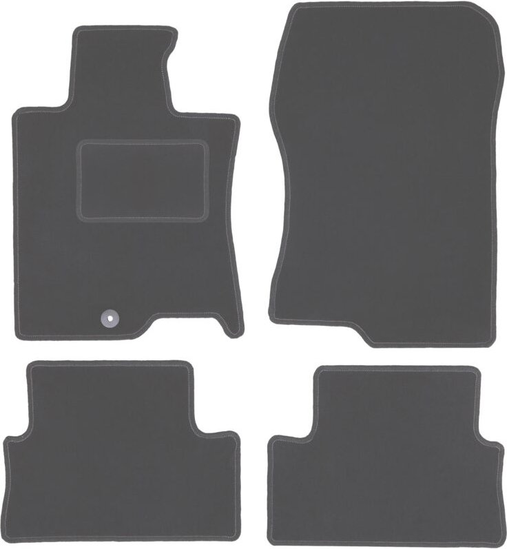 Graphit-Fußmatten für: Honda Accord VIII Limousine, Kombi, Tourer (2008-2015)