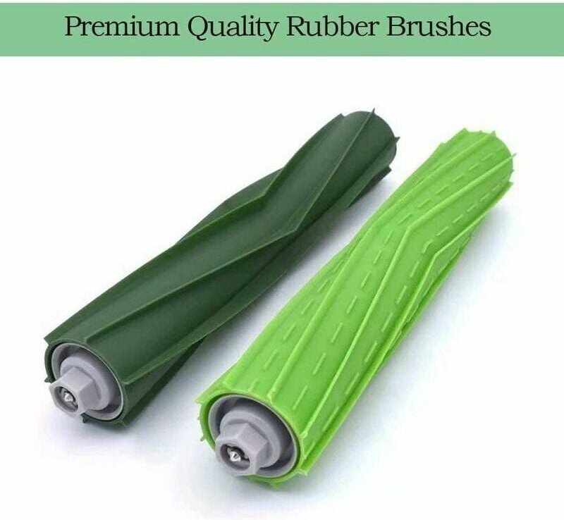 Taoric Ersatzteile für iRobot Roomba s9 (9150) s9+ s9 Plus (9550) S-Serie eur Dual Surface Gummibürsten