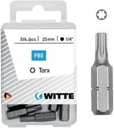 5 Spitzen in Kunststoffbox Länge 25 mm (t 9) Witte 429502