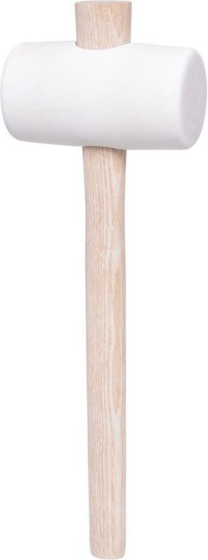 Gummihammer weiss, 500g