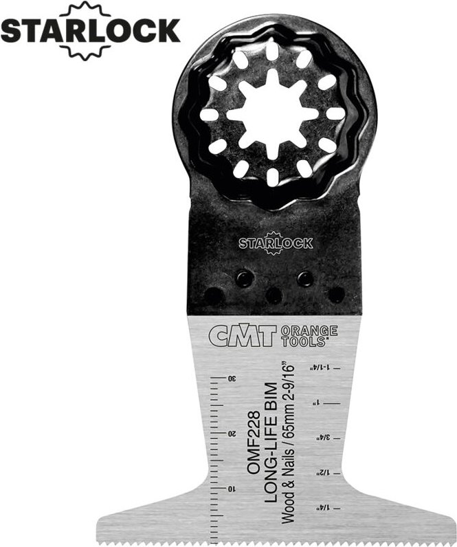 Präzisions-Trennblätter für Holz OMF228-X5 5 E-CUT LL BIM 65 x 50 mm SL