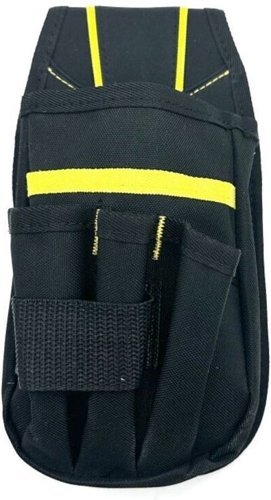 Werkzeuggürtel, Werkzeugtasche, kleine Werkzeugtasche mit verstellbarem Nylongürtel, für Techniker, Bauarbeiter