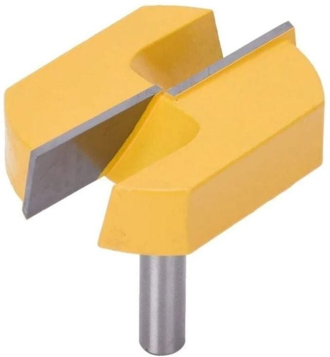 Flyme - ymyny Für Oberfräse und Trimmer, 8-mm-Schaftfräser, 8 x 57 mm Bodenreinigungshobel-Oberflächenhobelfräser