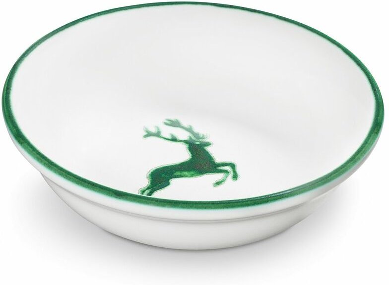 Thumbnail - Gmundner Keramik - Grüner Hirsch, Müslischale klein (ø 14cm)