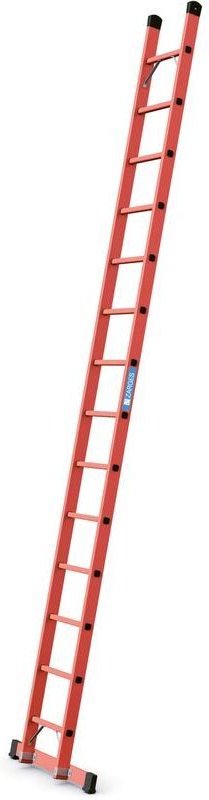 Thumbnail - Zarges - efa l Vollkunststoff Sprossen Anlegeleiter 41255 4,16m