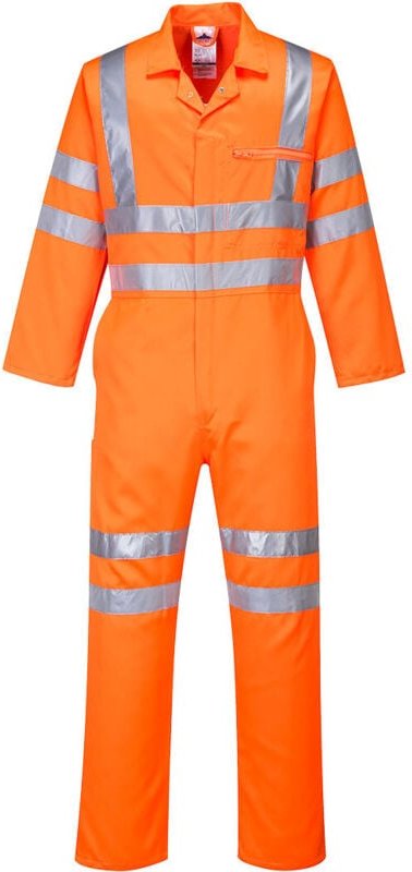 Polyester-Baumwoll-Servicekombination Hochsichtbar Orange XL - FR(50-52) - UK(40-41)