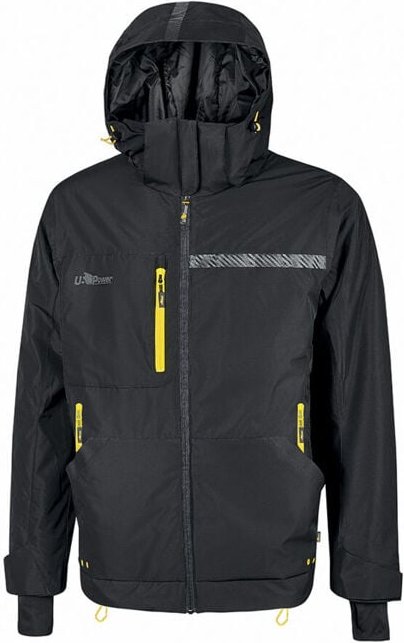 Thumbnail - Wink Wasserabweisende Arbeitsjacke - xxxxxl - Schwarze - U-power
