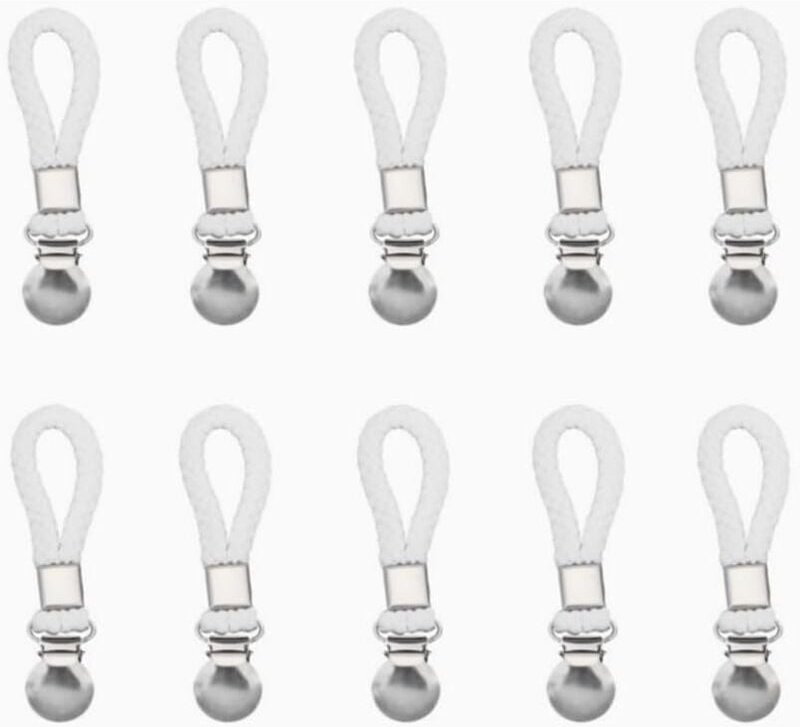 Bluedeer - 10 Stücke Aufhänger für Handtücher Handtuch Clips Towel Clips Handtuchclip Aufhänger mit Schlaufen Eignen Sic...