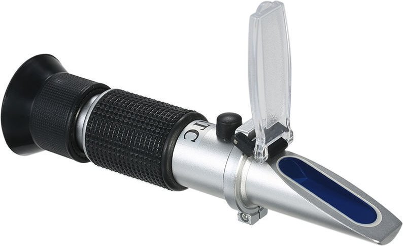 Tragbares Frostschutzmittel-Refraktometer ATC-Gefrierpunktmessgerät Glykol-Frostschutzmittel und Säurebatterie-Kühlmitte...