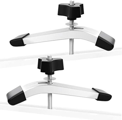 2 Sätze T-Schienenklemme, T-Schienenklemme T-Schienen-Hochgeschwindigkeits-Niederhalteklemmensatz aus legiertem Stahl, f...