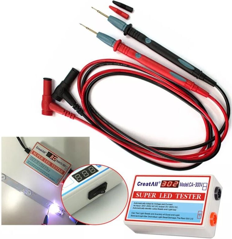 Gojoy - 18W 0-300V Tragbarer Ausgang für tv Repair led Anwendung Backlight Tester Meter