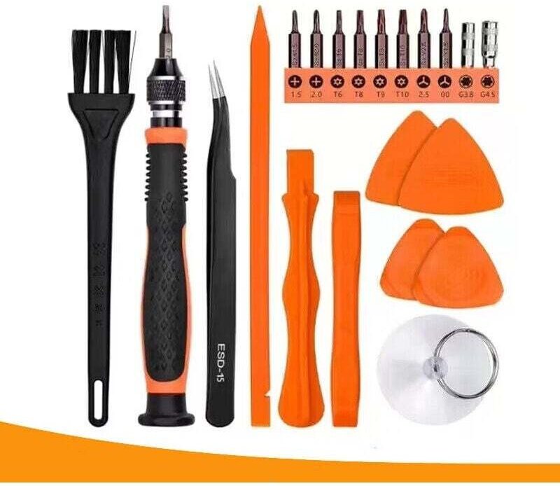 21-teiliges Präzisions-Schraubendreher-Set, Reparatur für Türklingel, Laptop, Switch, PS4, Xbox, MacBook, iPhone, Uhr, B...