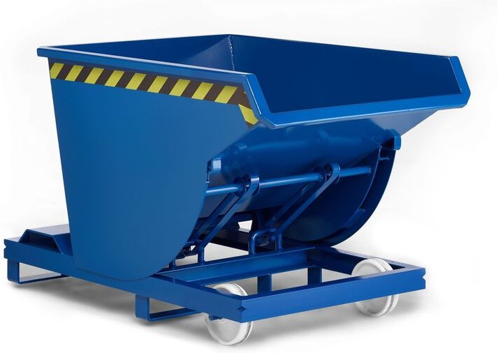 R+R Industrietechnik Selbstkipper Typ RSK-30 830x1350x810mm 300dm³ RAL 5010 Enzianblau