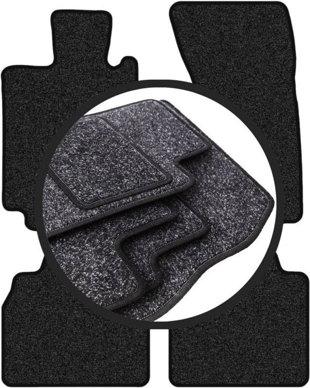 ANTHRA Autofußmatten für: Mercedes S W220 4Matic lang (1998-2005)